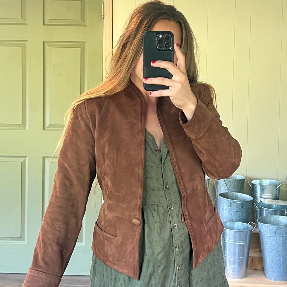 Wilkes Bashford Sanfrancisco Suede jacket